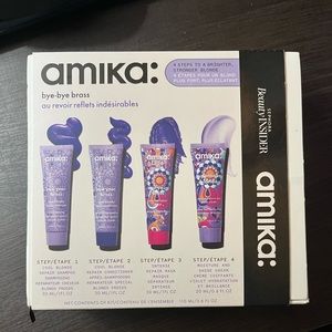 For my blondes out there Amika Brass kit!!